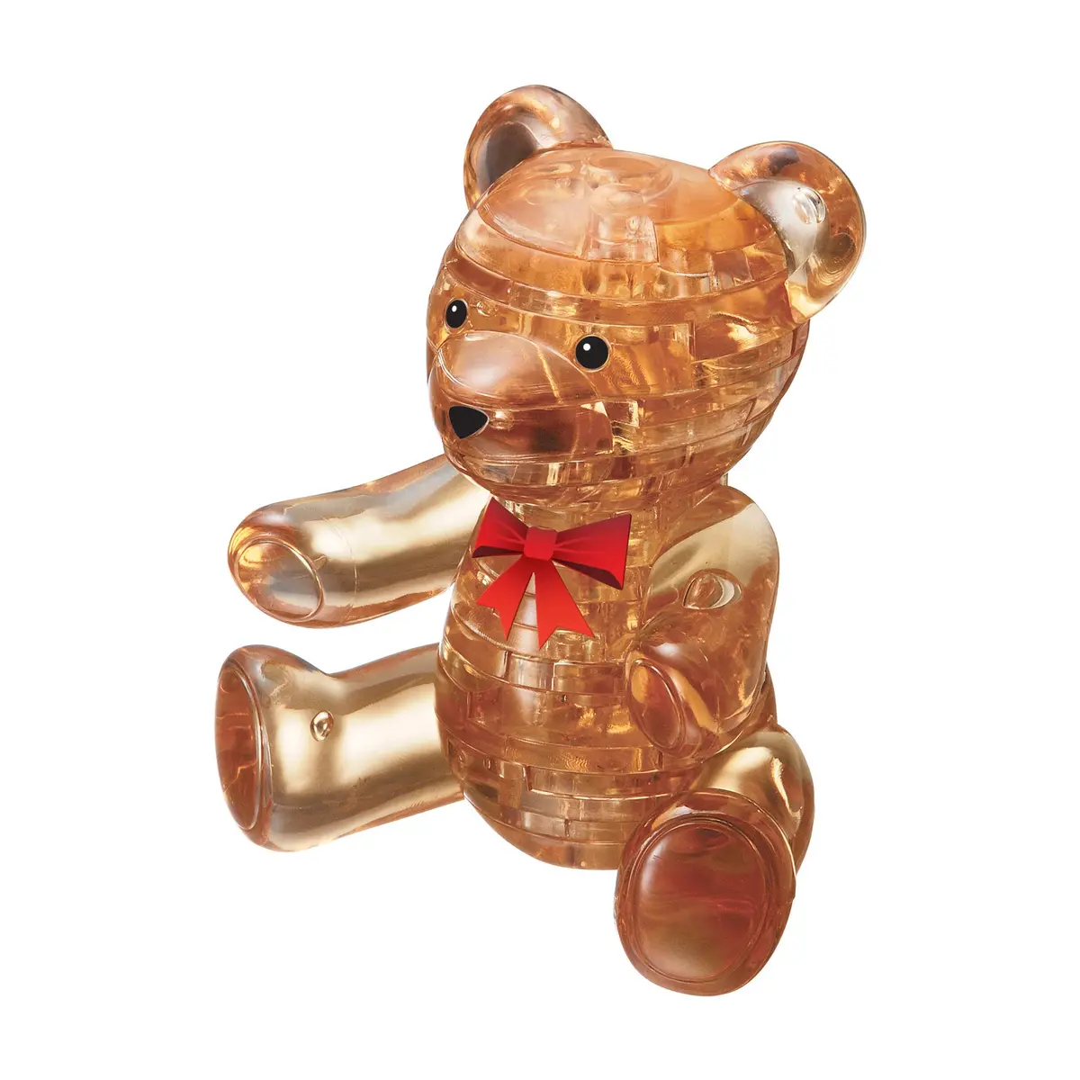 Bepuzzled Gold Teddy Bear 3D Crystal Puzzle, 41 Pieces 1