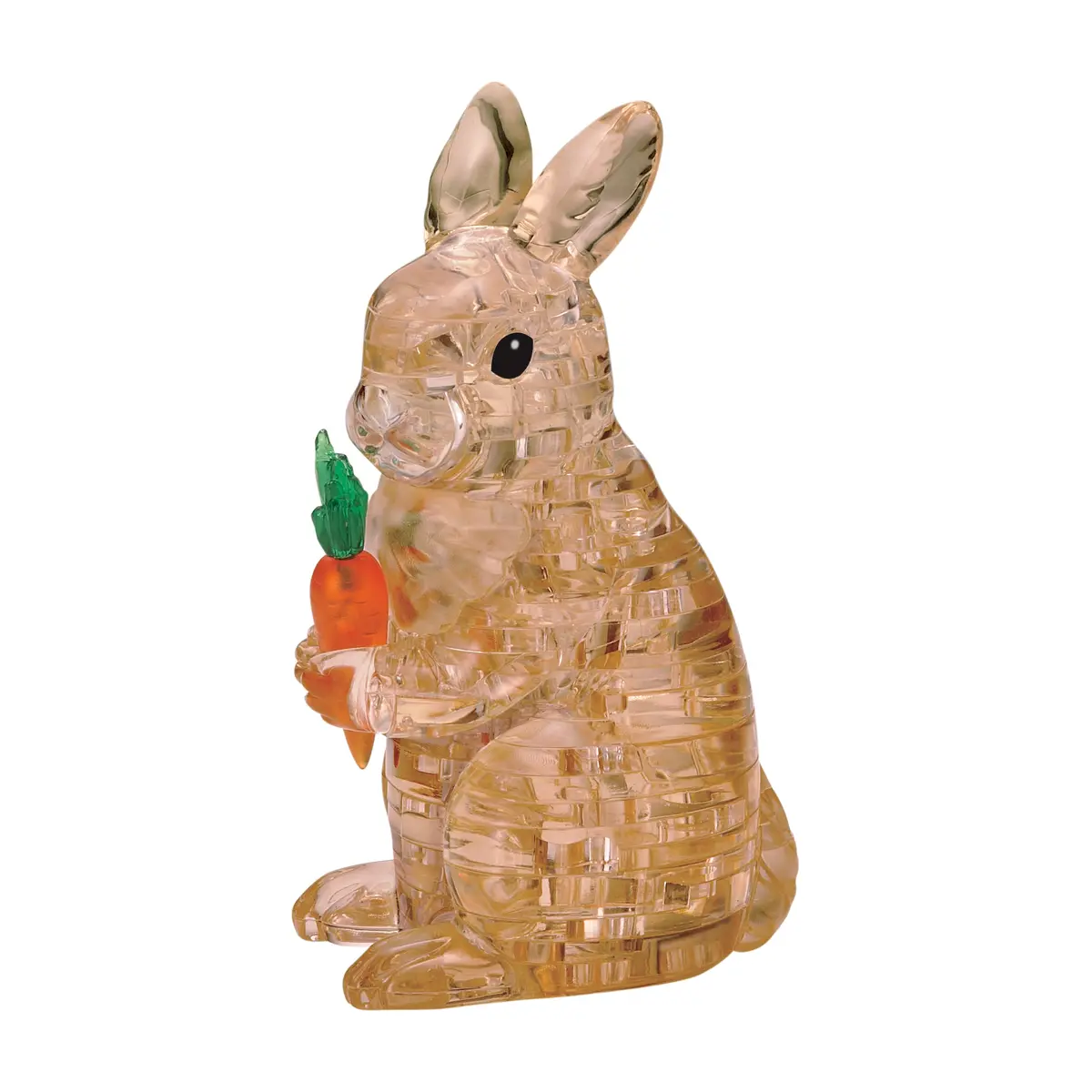 Charming Bunny 3D Crystal Puzzle - 43 Piece Set 1