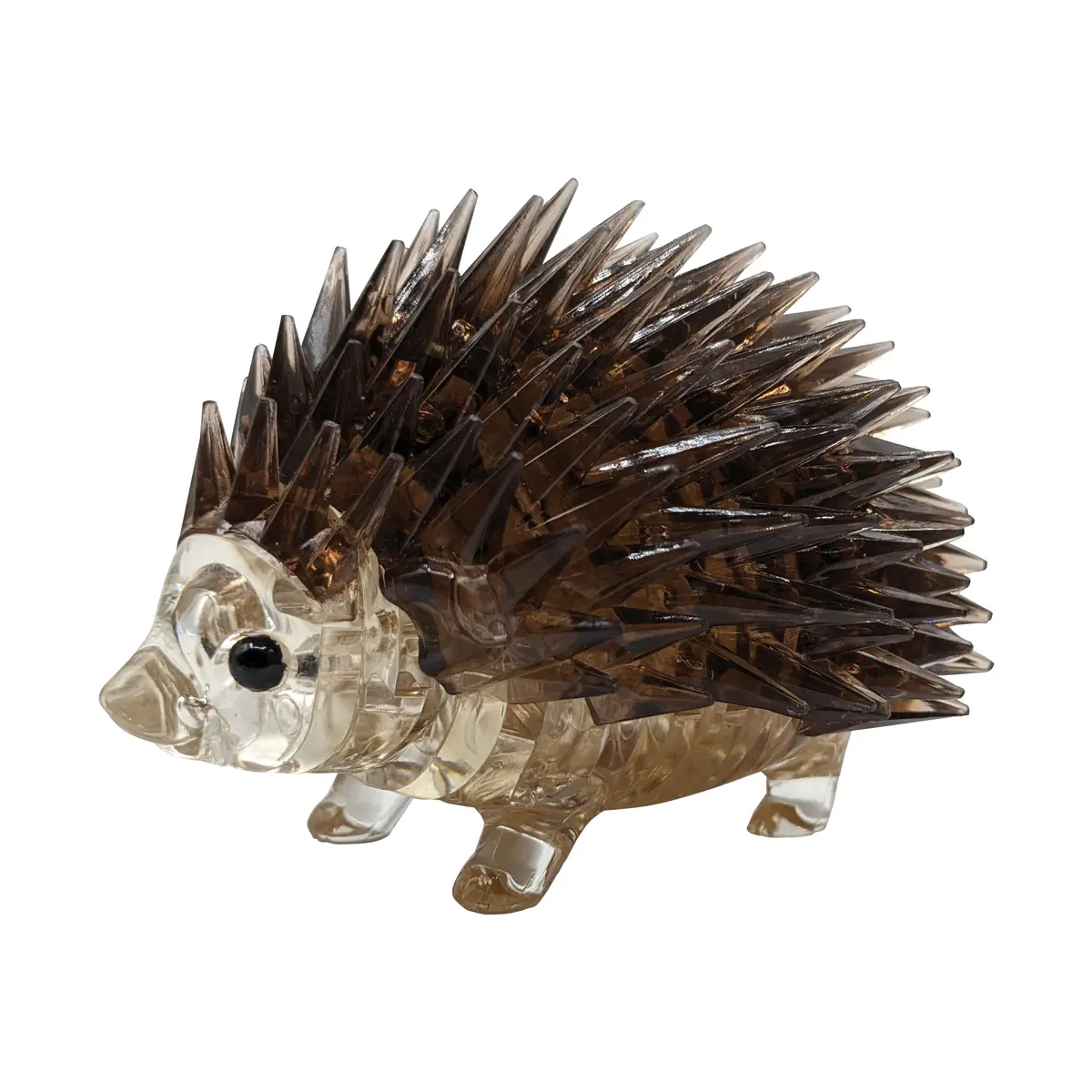 3D Crystal Puzzle - Adorable Hedgehog Design, 55 Pieces 1