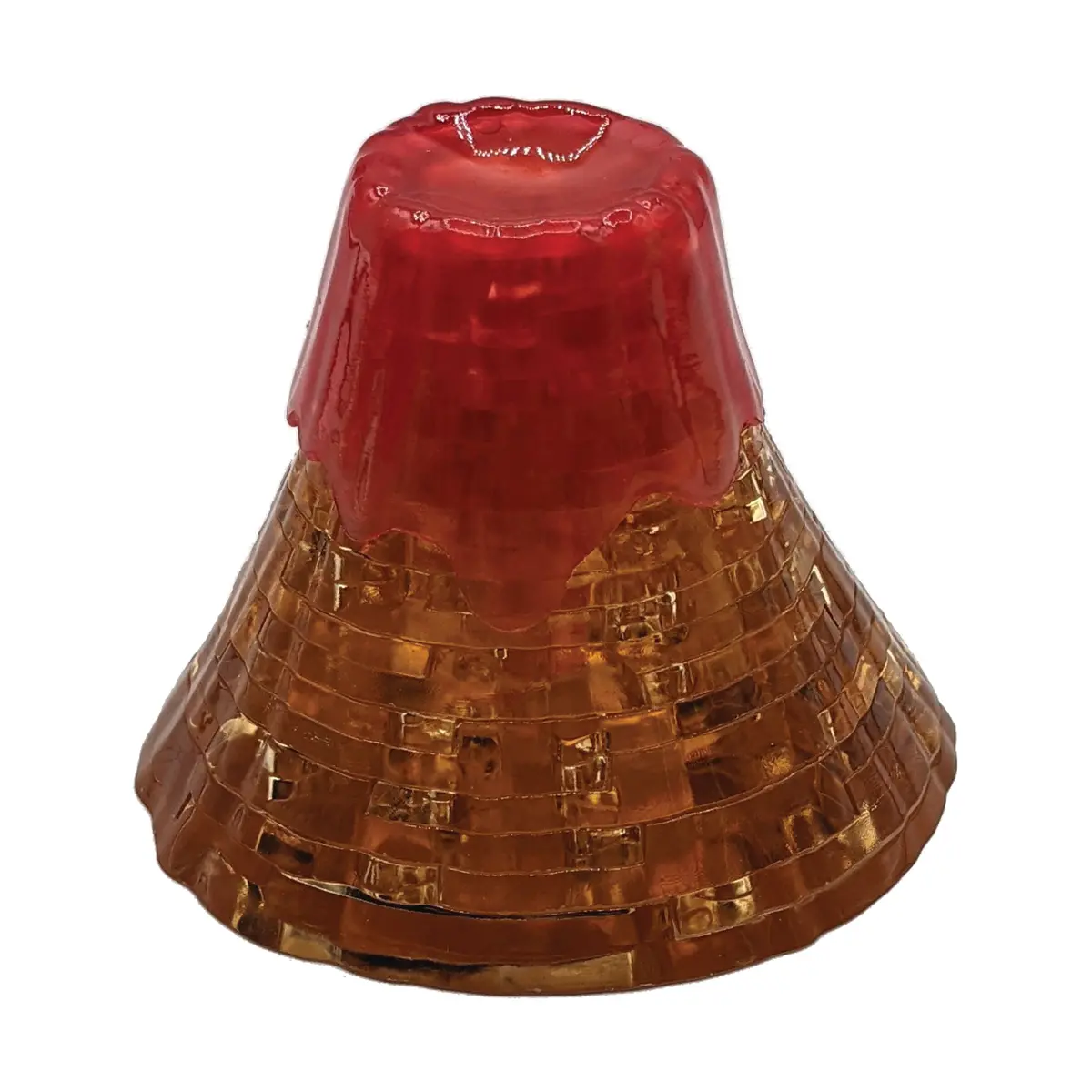 Eruptive Excitement 3D Crystal Puzzle - Volcano, 40 Pieces 1