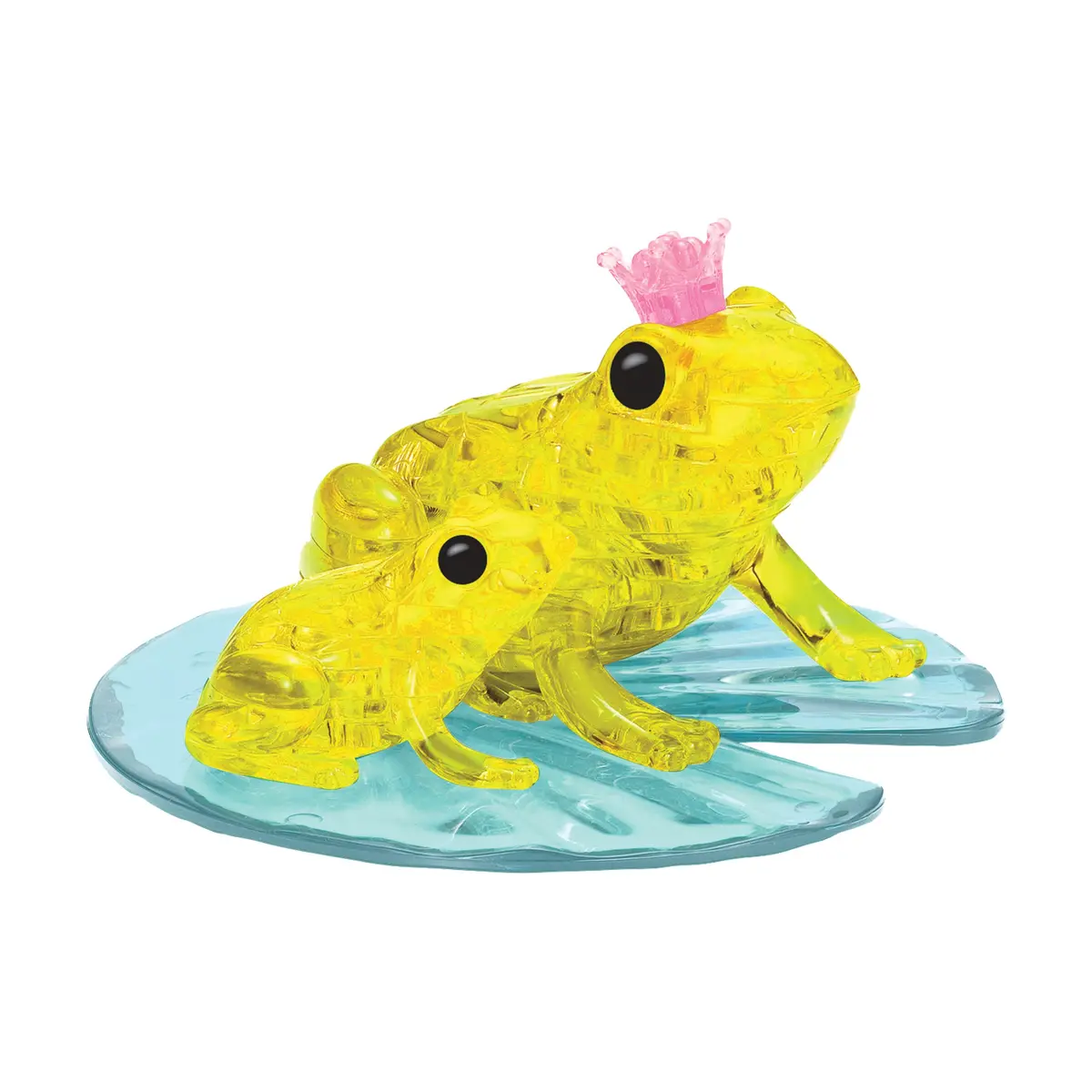 Enchanted Yellow Frog Prince 3D Crystal Puzzle - 43 Pcs 1