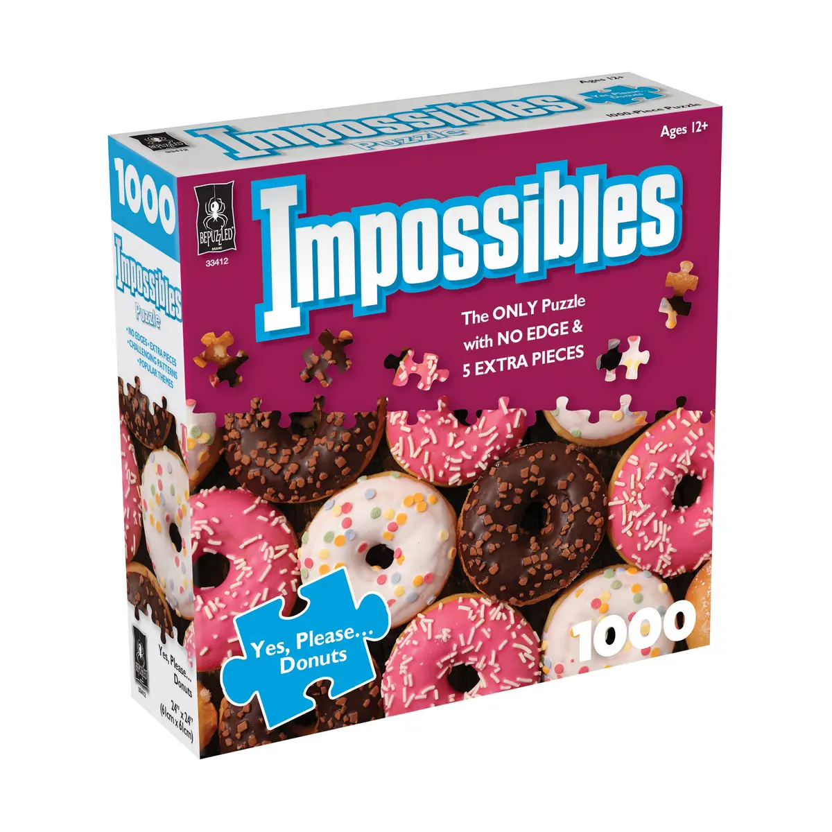 Impossibles Jigsaw Puzzle - Yes, Please Donuts - 1000 Pc 1