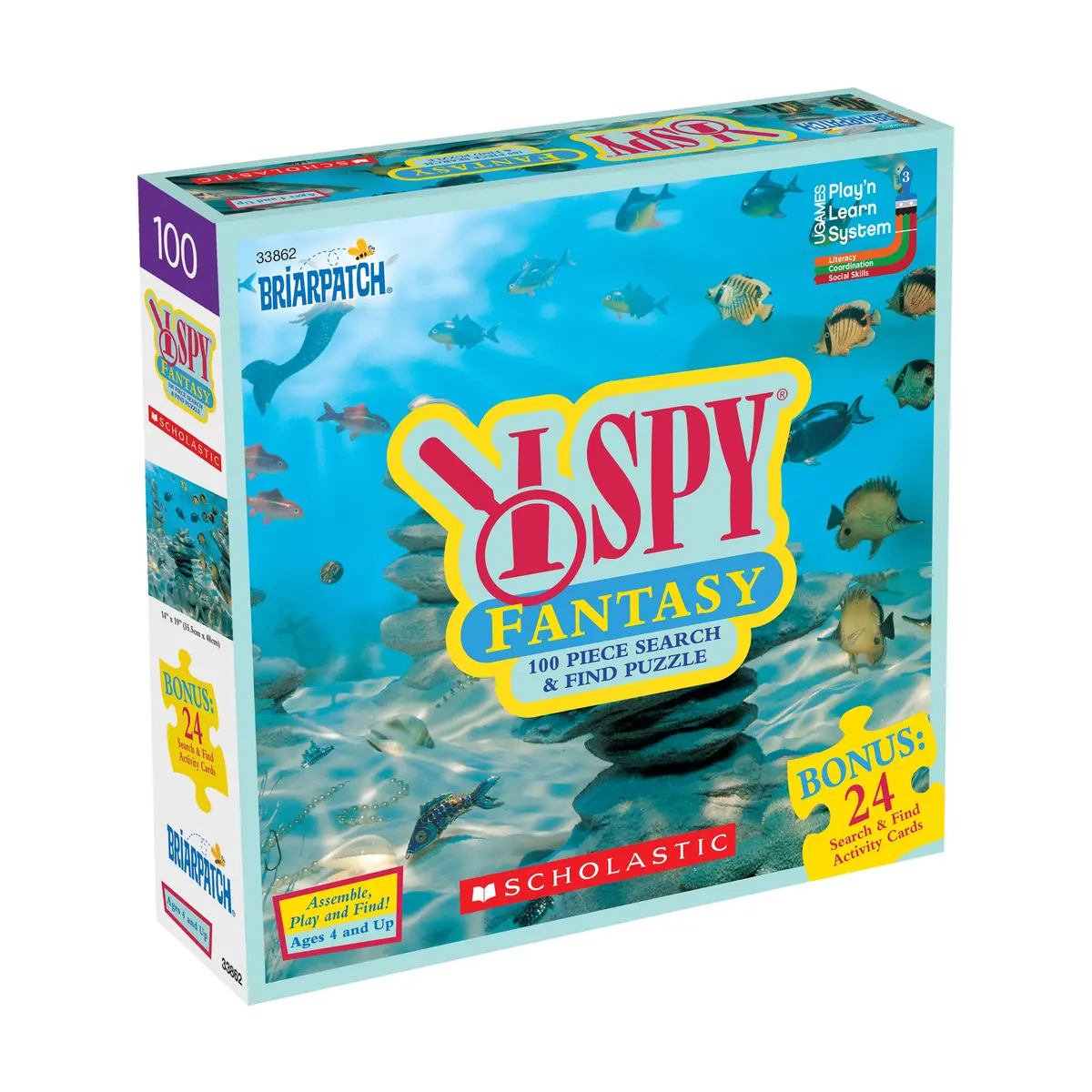 I Spy Fantasy Search & Find Puzzle - 100 Pcs 1