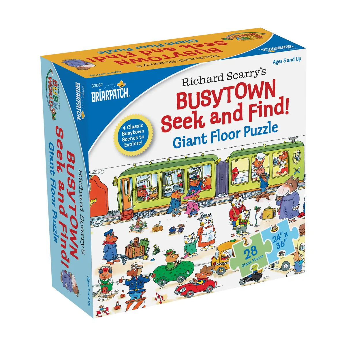 Briarpatch Richard Scarry's Busytown Seek & Find Giant Floor Puzzle - 28 Pc 1