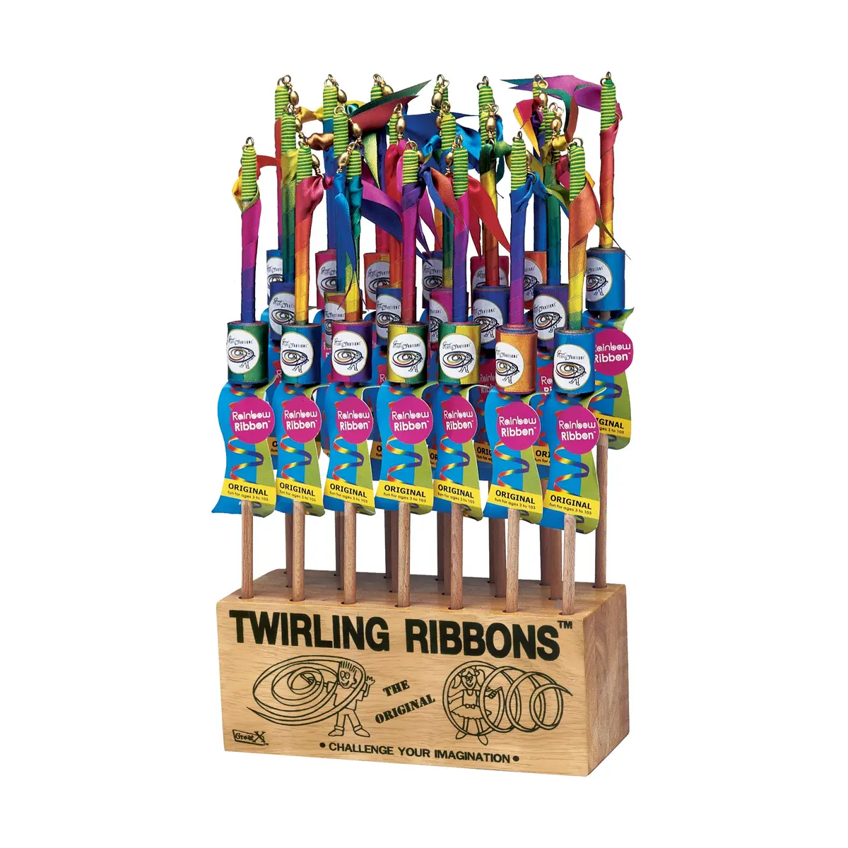 Rainbow Ribbon - Whirling Wonder Small Size 1