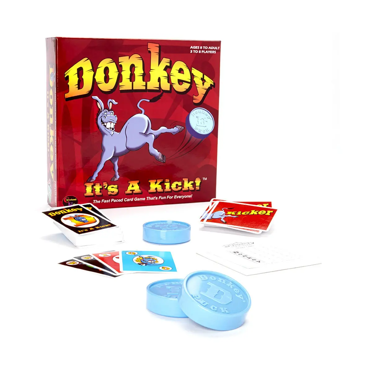 Donkey It's A Kick! Wild Card Game 1