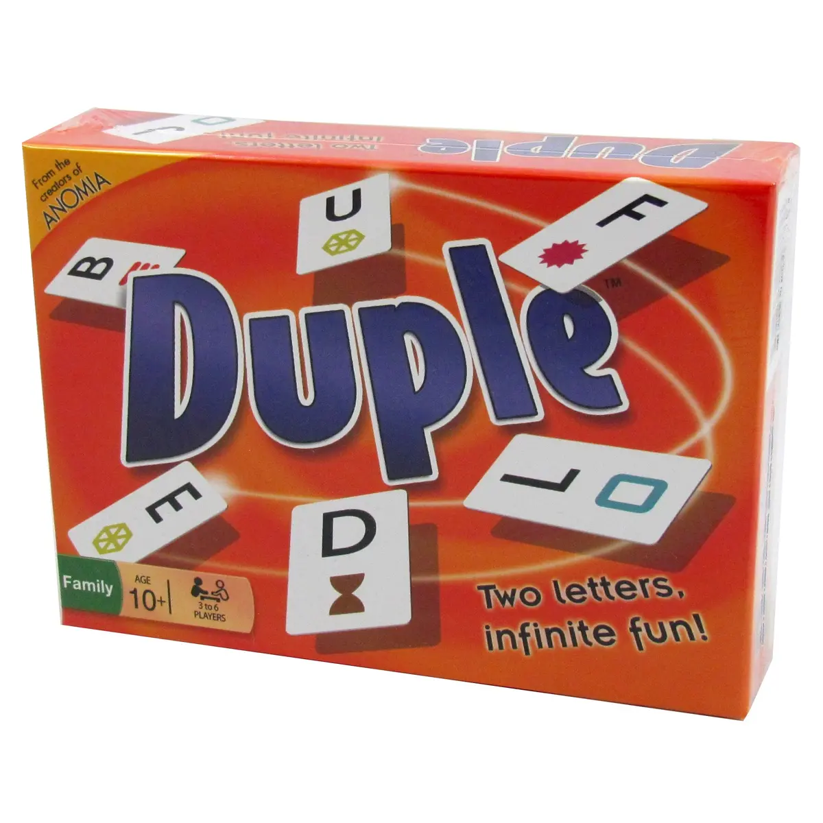 Duple Fast-Paced Letter Matching Card Game For 3-6 Players 1