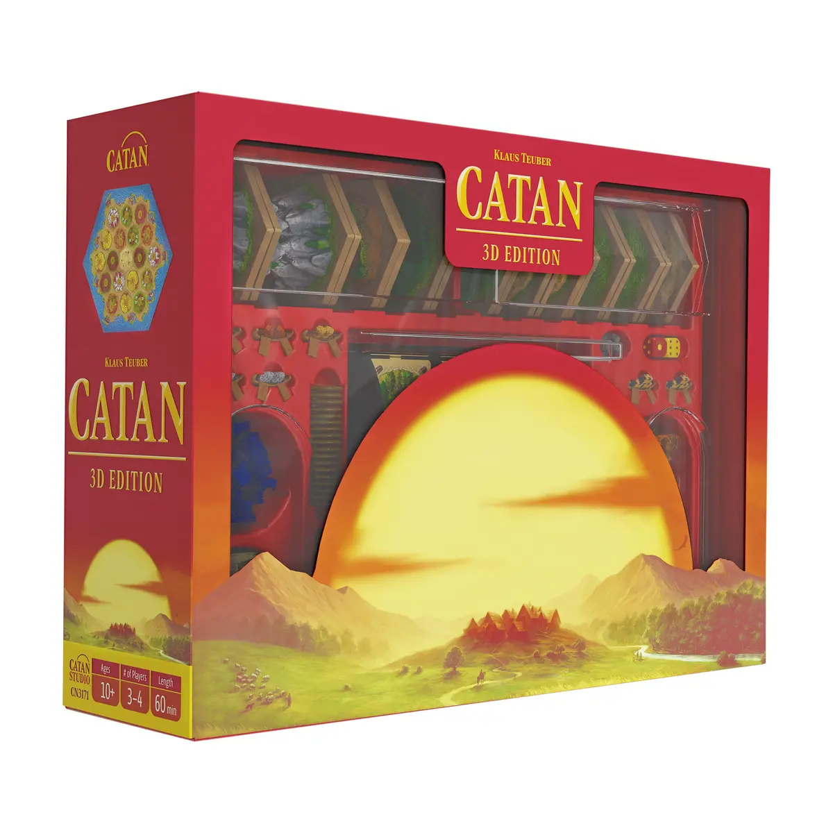 Catan: 3D Edition - Deluxe, Handcrafted Strategy Game 1