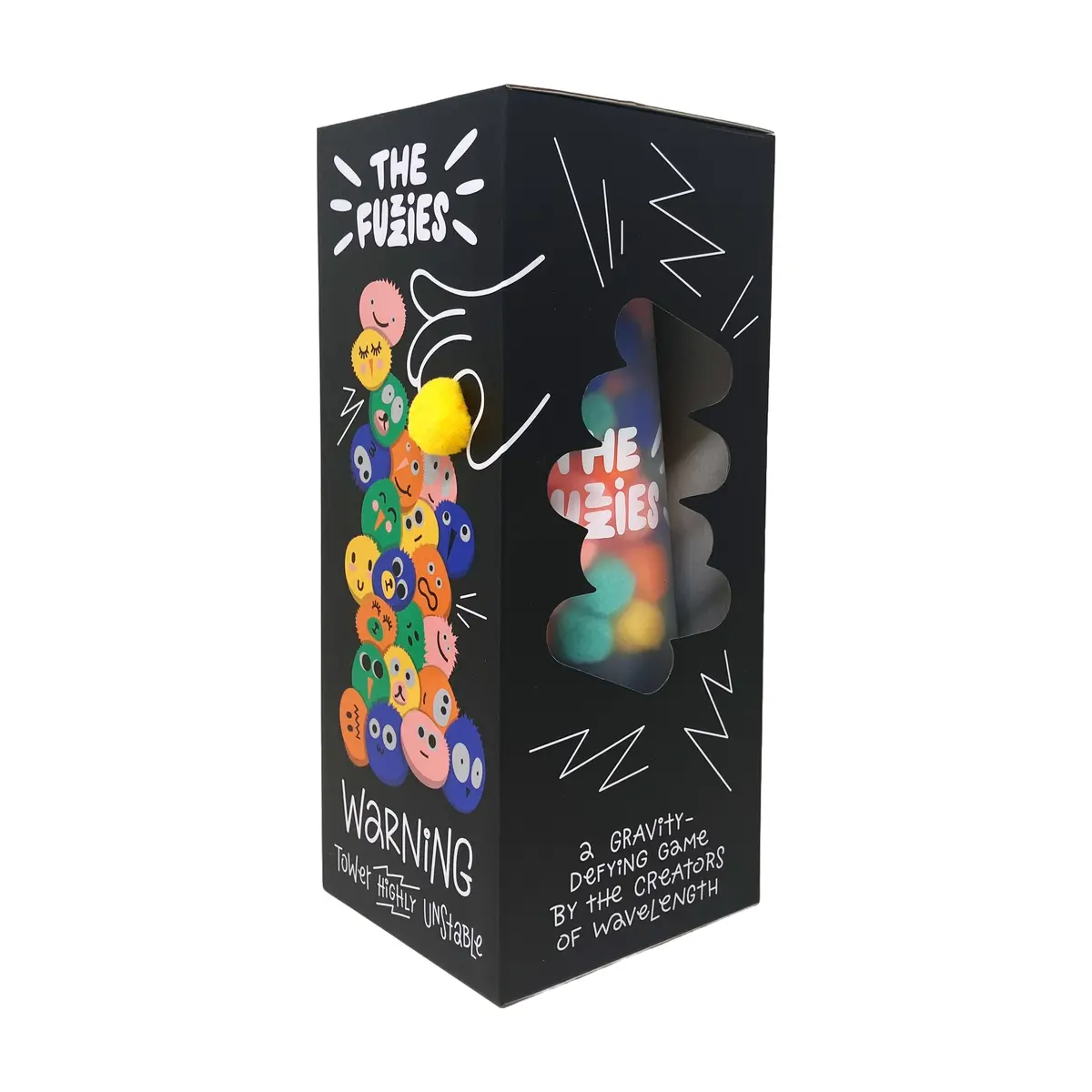 The Fuzzies Colorful Tower Stacking Family Game 1