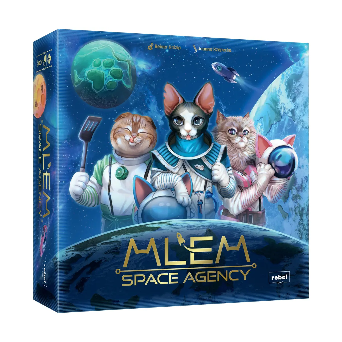 Reiner Knizia's Mlem: Space Agency - Cosmic Cat Commanders 1