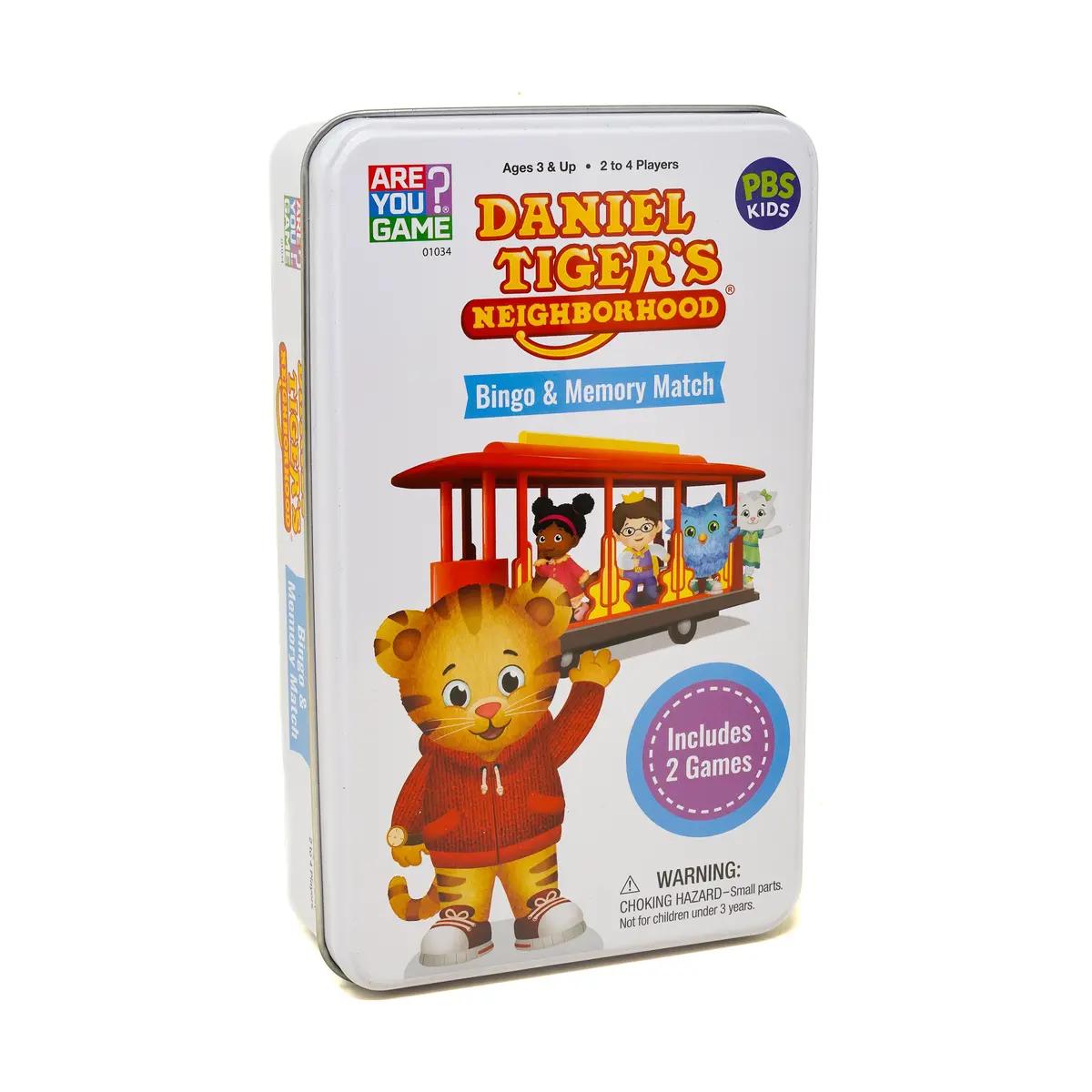 Daniel Tiger's Neighborhood Interactive Bingo & Memory Match Tin 1