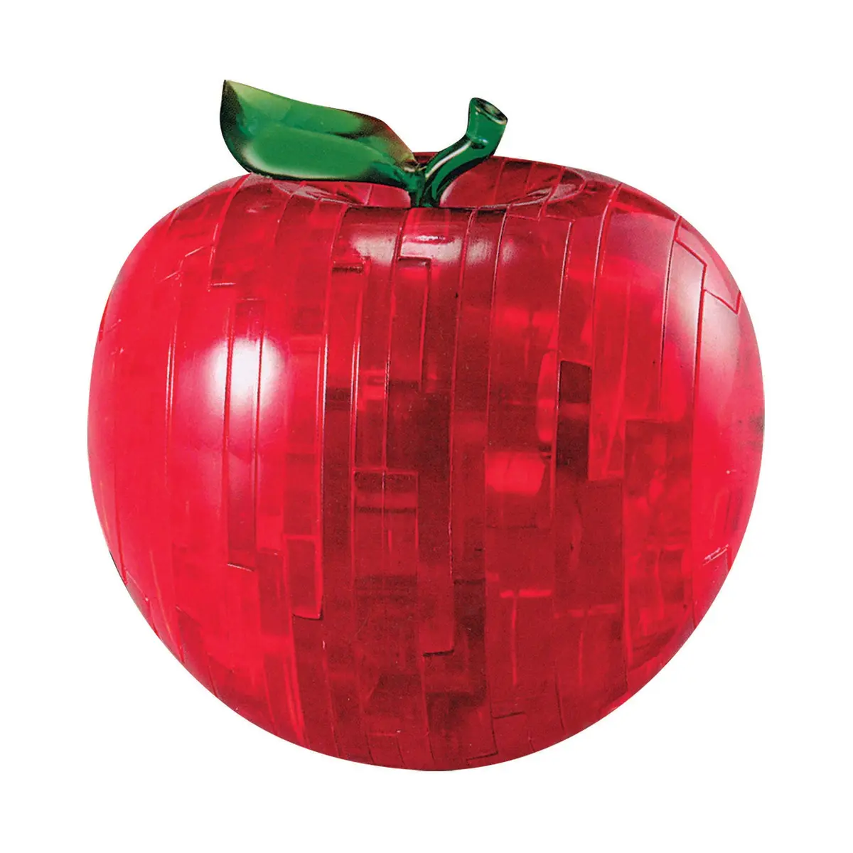 Translucent Red Apple 3D Crystal Puzzle - 44 Pieces 1