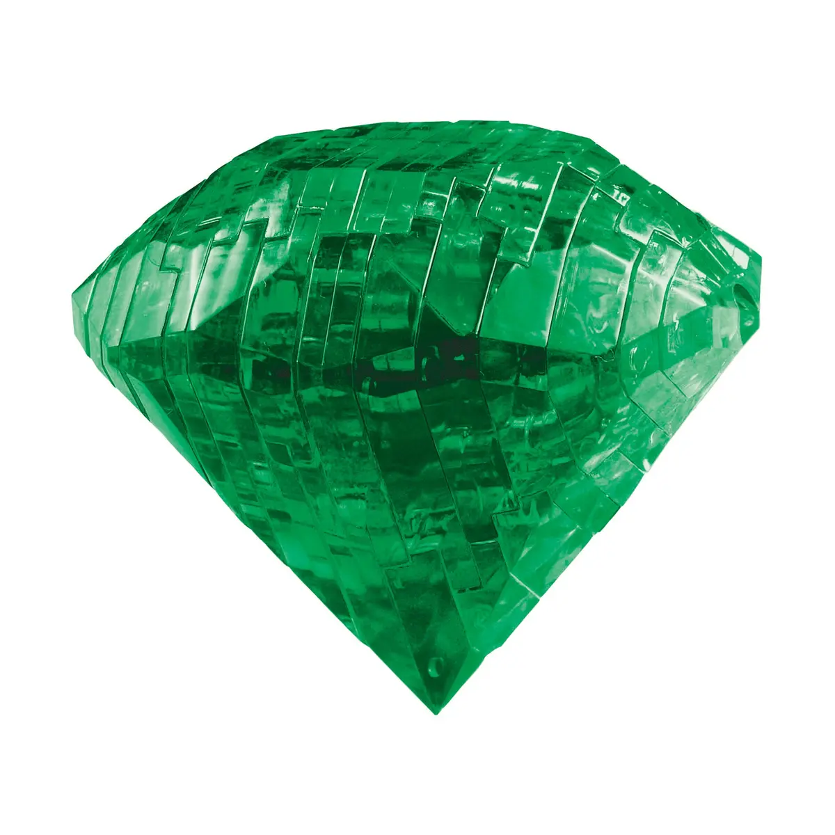 Enchanting Emerald 3D Crystal Puzzle - 43 Pieces Gem Edition 1