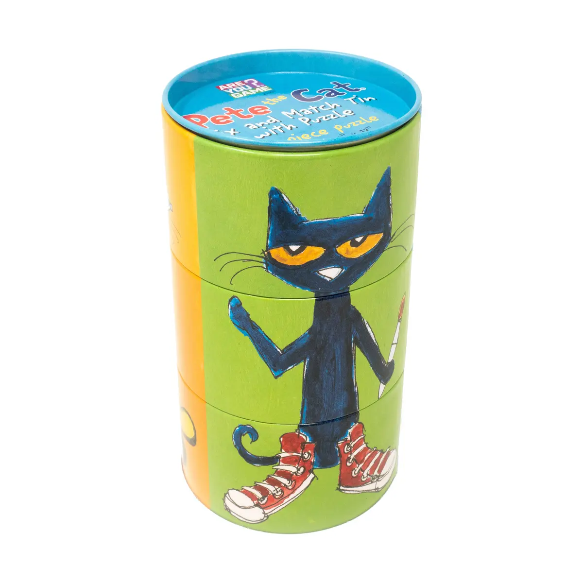Pete The Cat Mix And Match 24-Piece Tin Puzzle 1