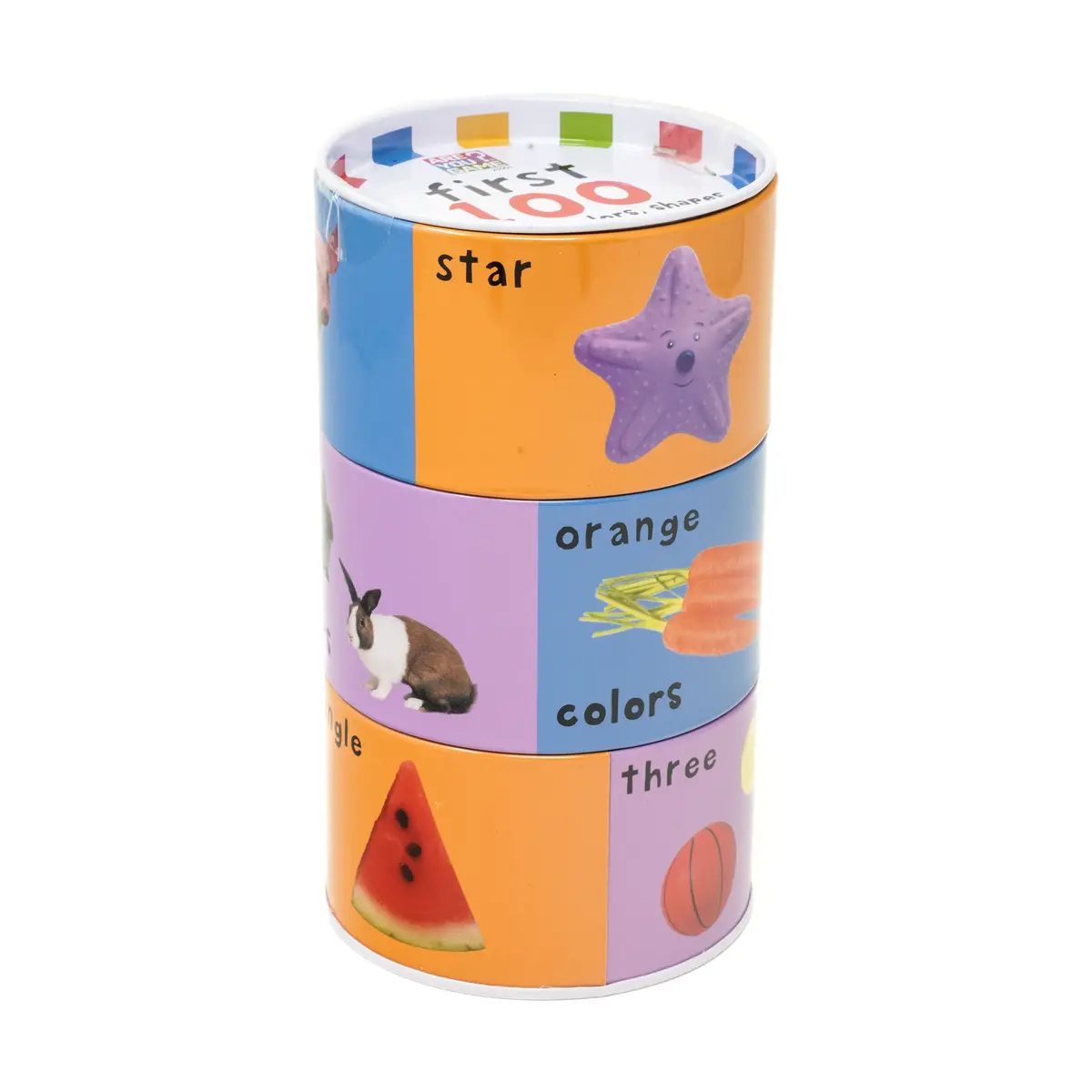 Areyougame.Com First 100 Puzzle Tin - Numbers, Colors, Shapes - 24 Pcs 1