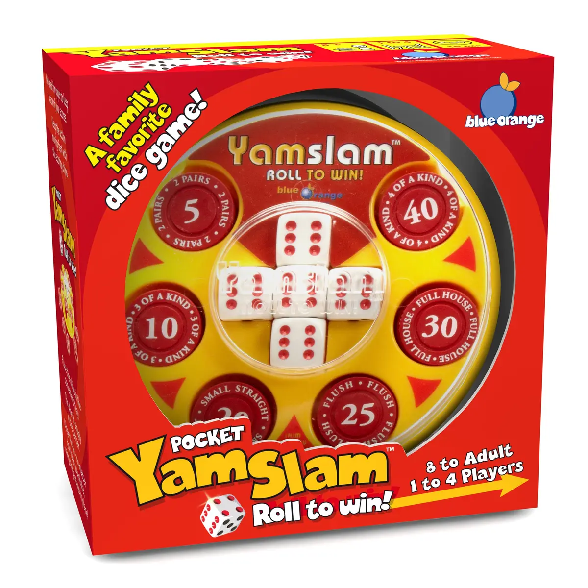 Pocket Yam Slam Travel Dice Game - Compact Strategy Game Tin Edition 1