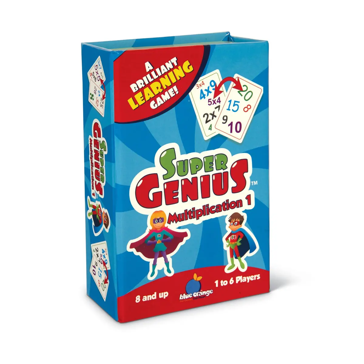 Super Genius Multiplication 1 - Educational Math Matching Game 1