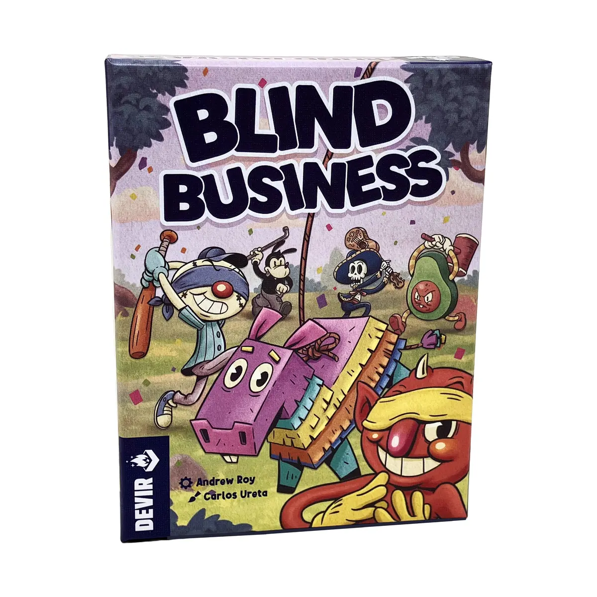 Blind Business: The Ultimate Piñata Card Game Challenge 1