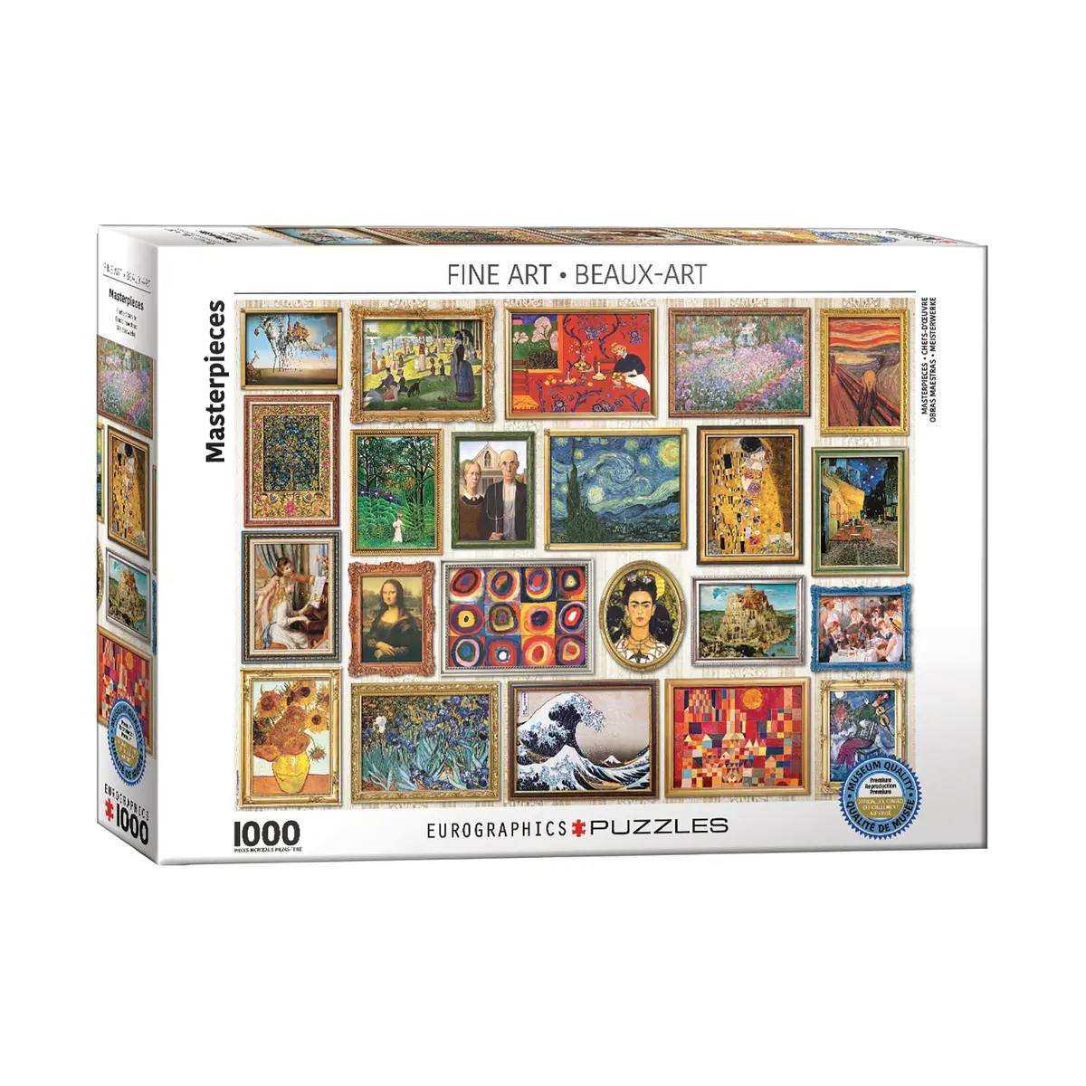 Gallery Of Classics 1000-Piece Jigsaw Puzzle - Fine Art Masterpieces 1