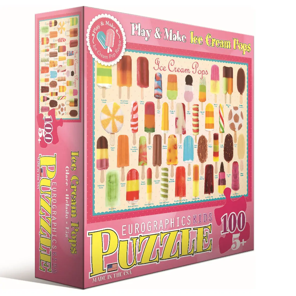 Frosty Treats Ice Cream Pops Puzzle - 100 Pieces 1