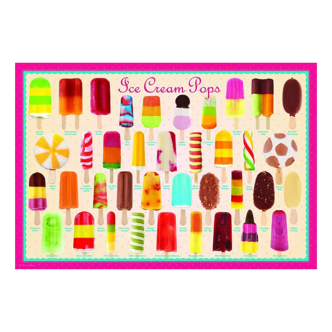 Frosty Treats Ice Cream Pops Puzzle - 100 Pieces 2