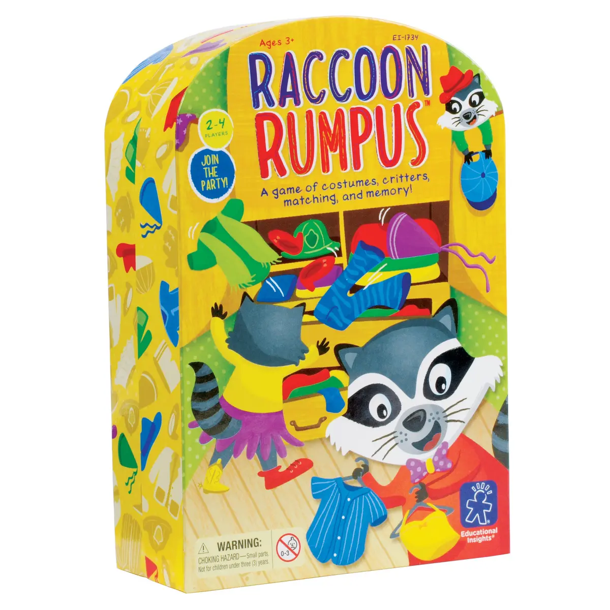 Raccoon Rumpus Preschool Matching And Memory Card Game 1