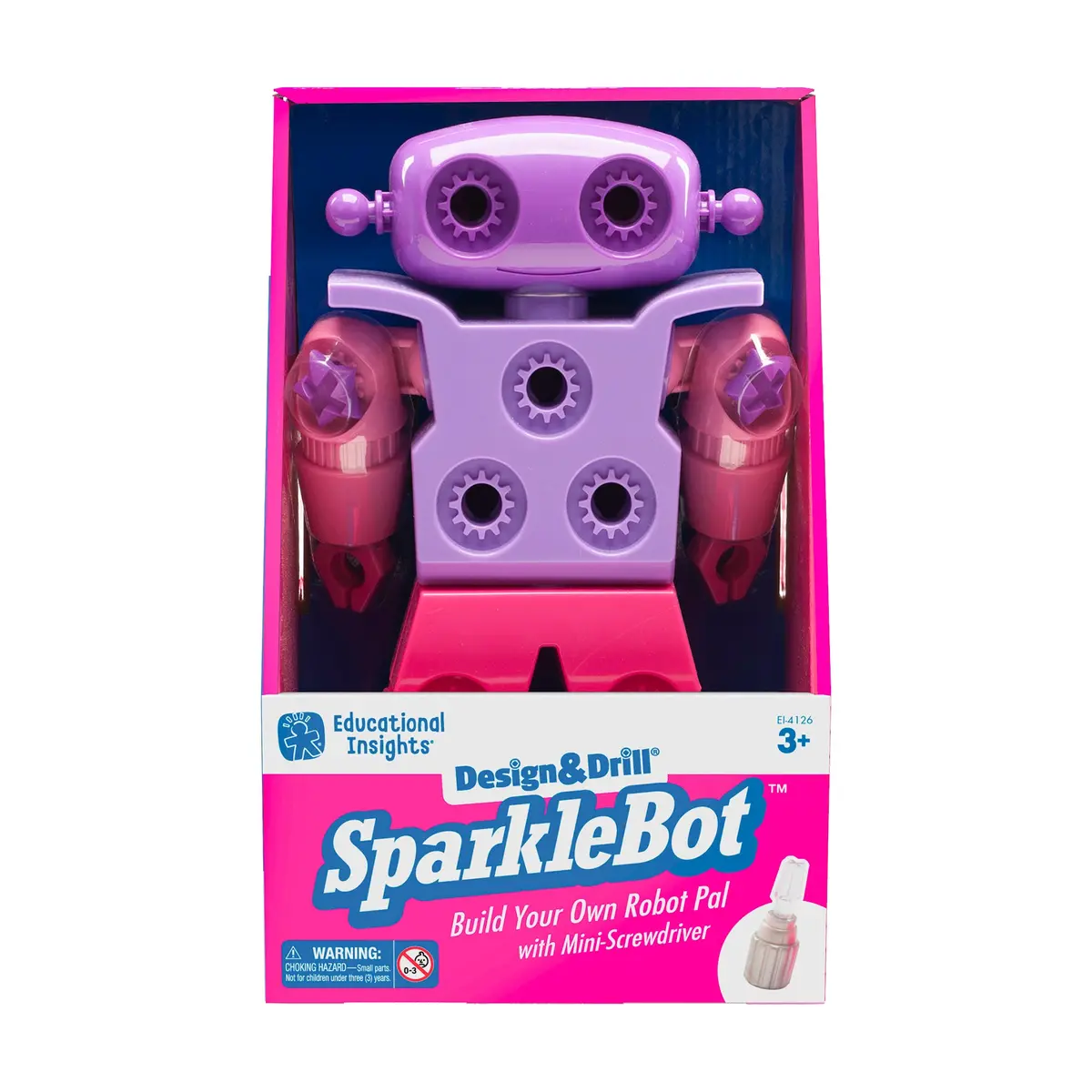 Design & Drill Sparklebot - Creative Robot Construction Kit 1