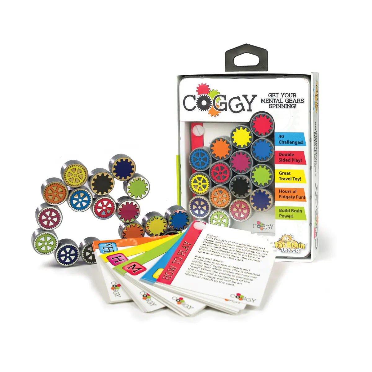Coggy Folding Brain Puzzle Game Featuring 40 Challenges 1