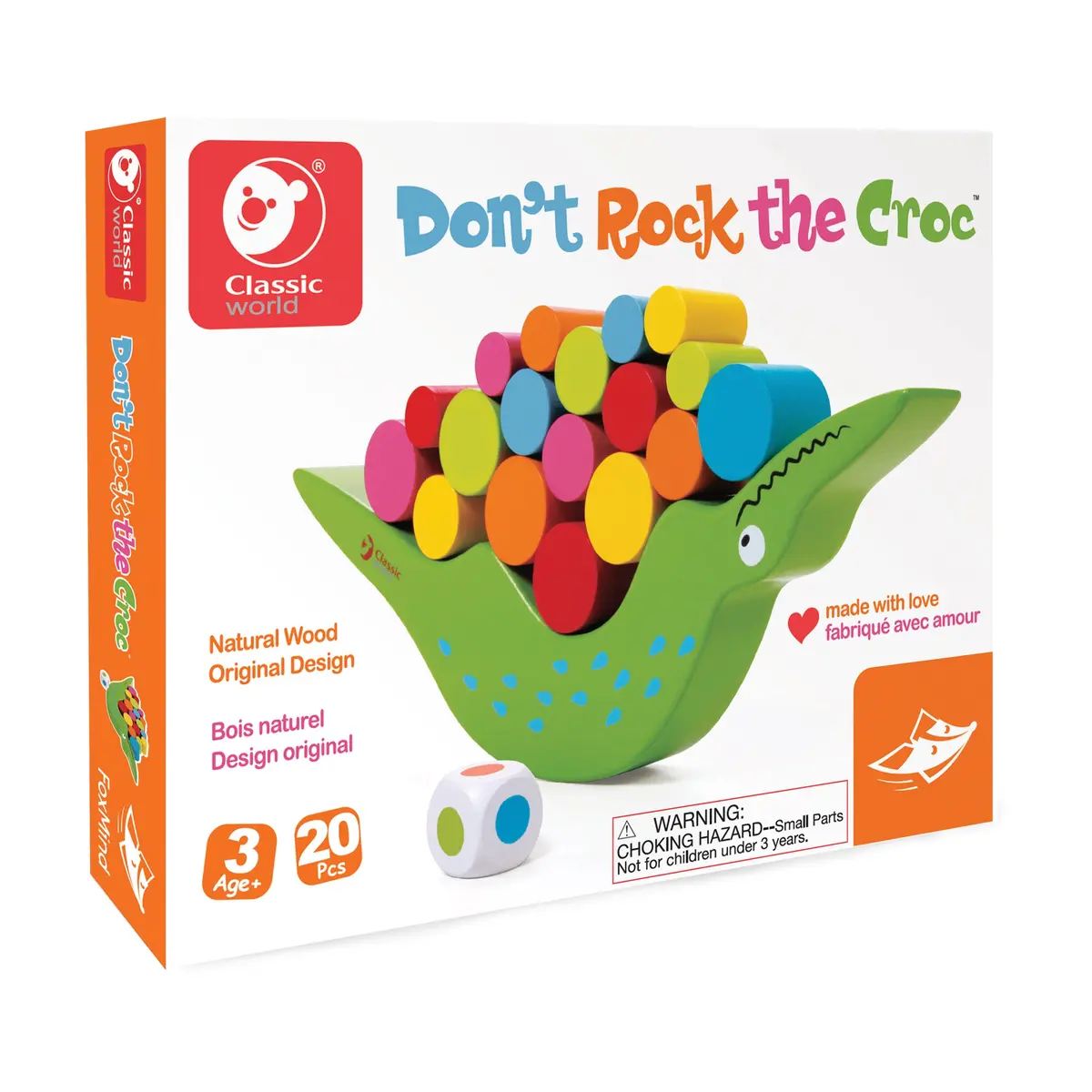 Don't Rock The Croc Balance & Strategy Game 1