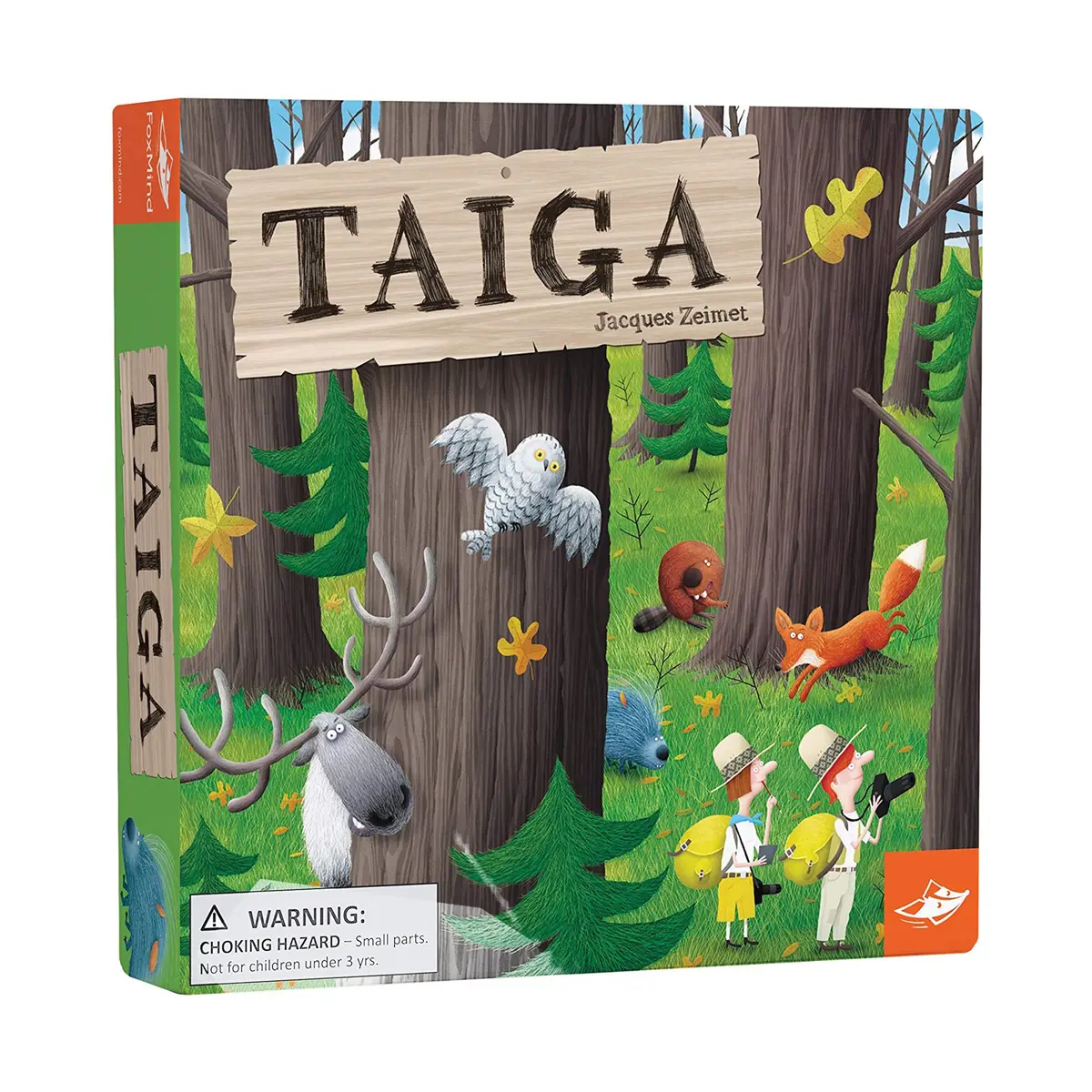 Taiga Wilderness Memory Game - Discover Hidden Animals 1