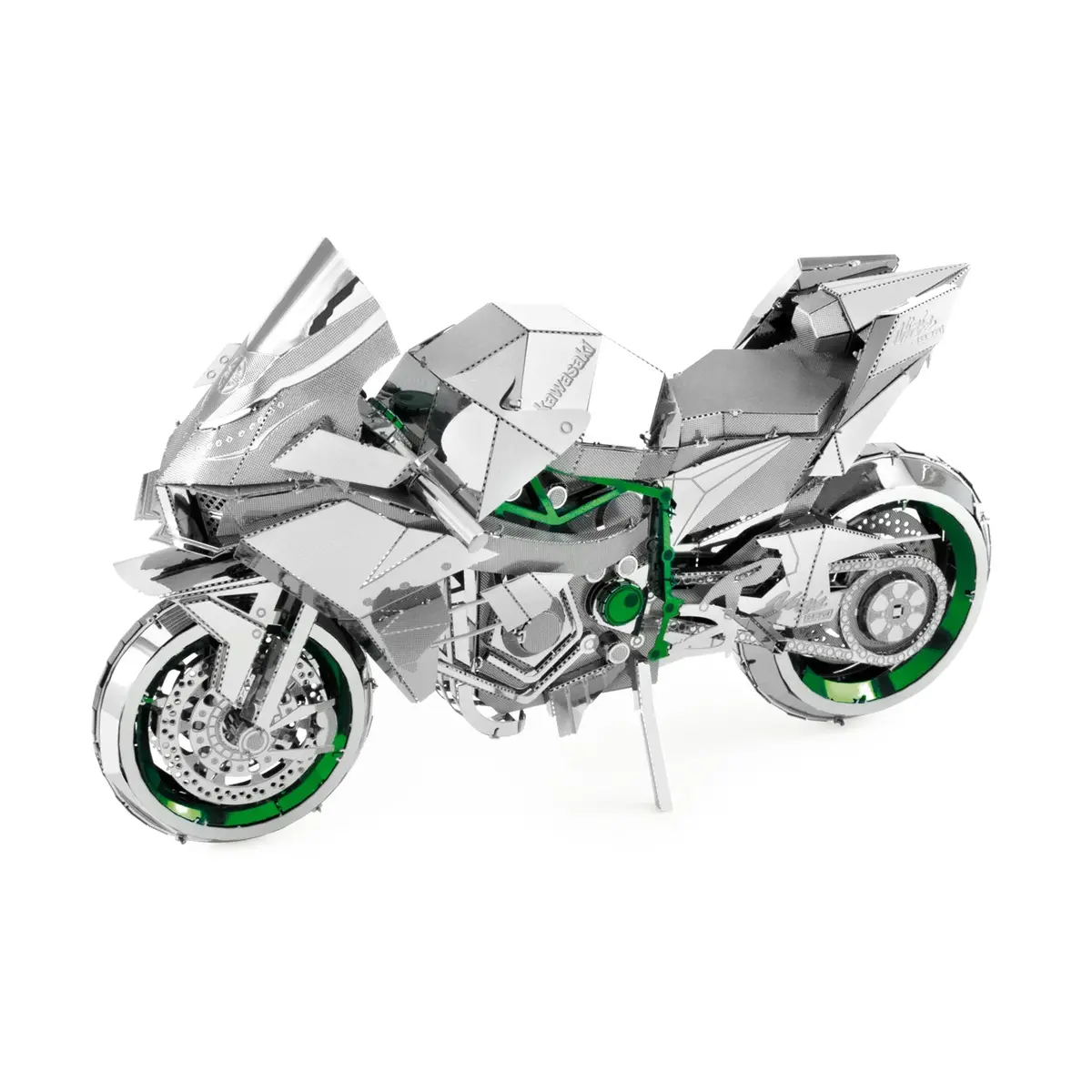 Metal Earth Iconx Kawasaki Ninja H2r 3D Superbike Model Kit 1