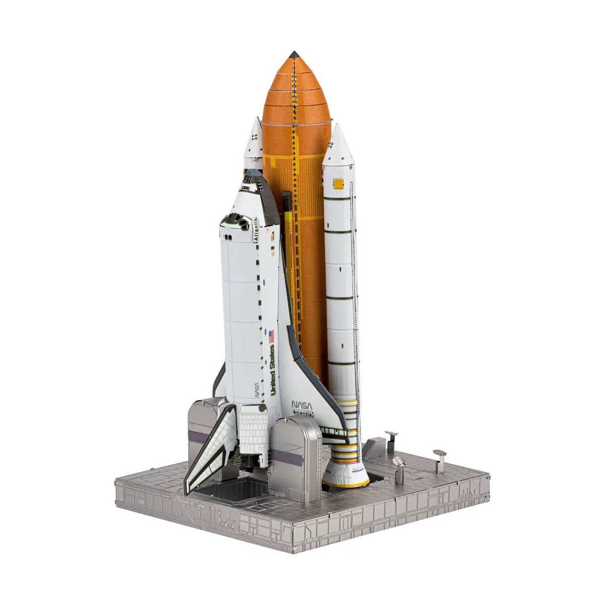 Metal Earth Iconx 3D Space Shuttle Launch Metal Model Kit 1