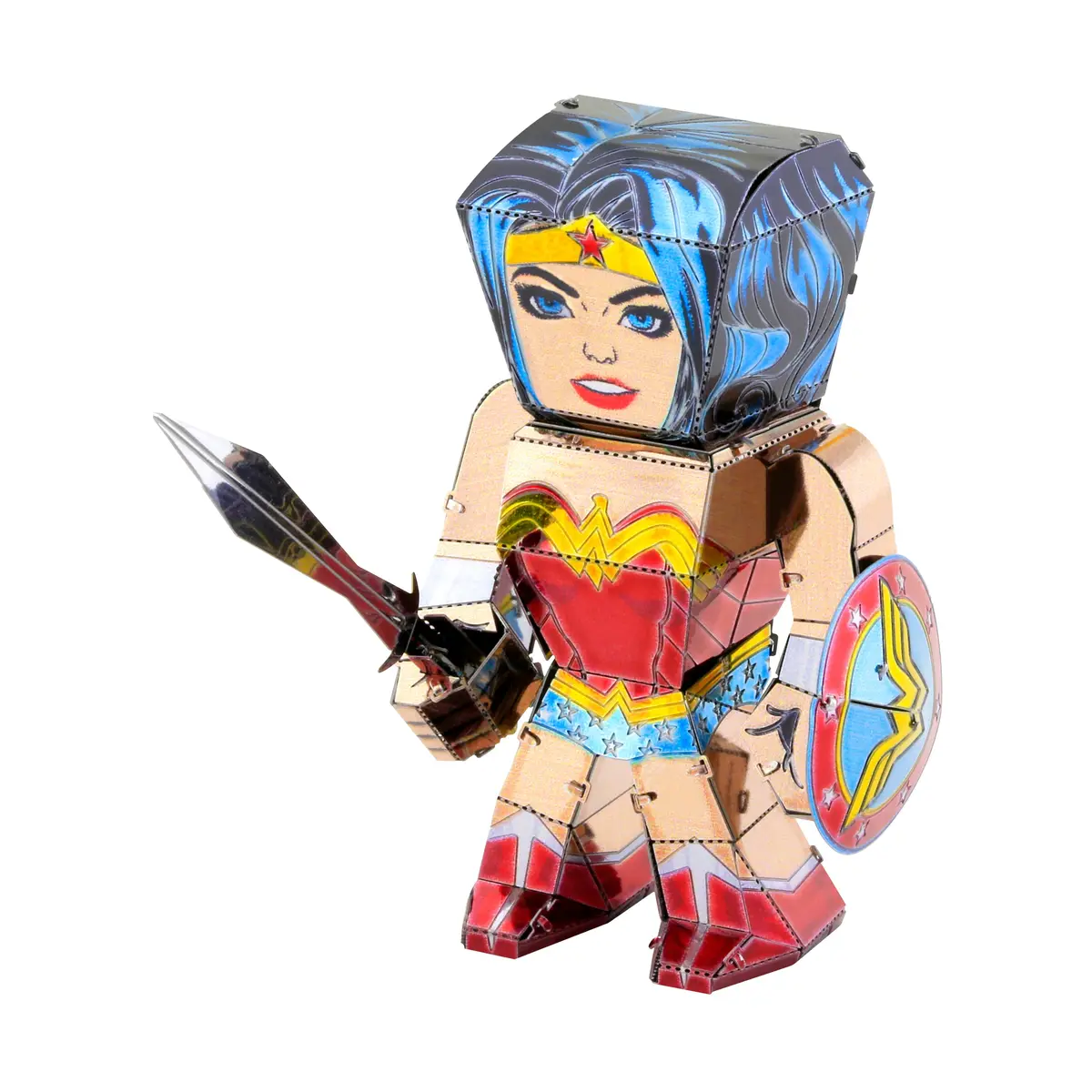 Metal Earth Legends 3D Wonder Woman Justice League Model Kit 1