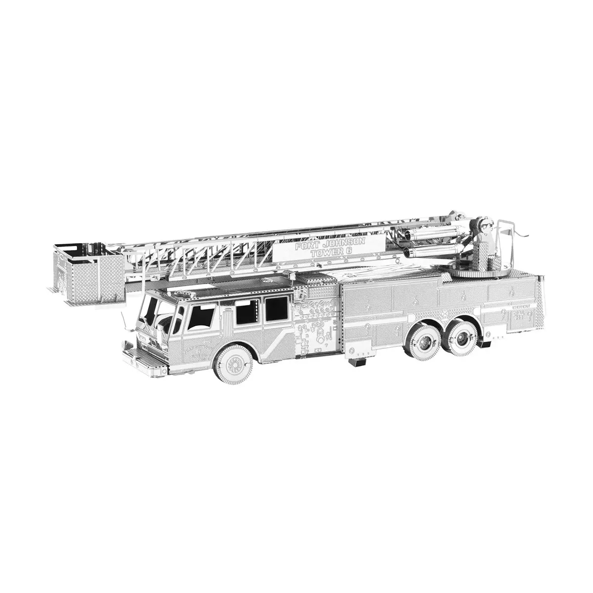 Metal Earth 3D Fire Engine Metal Model Kit – Craft Your Own Fire Truck 1