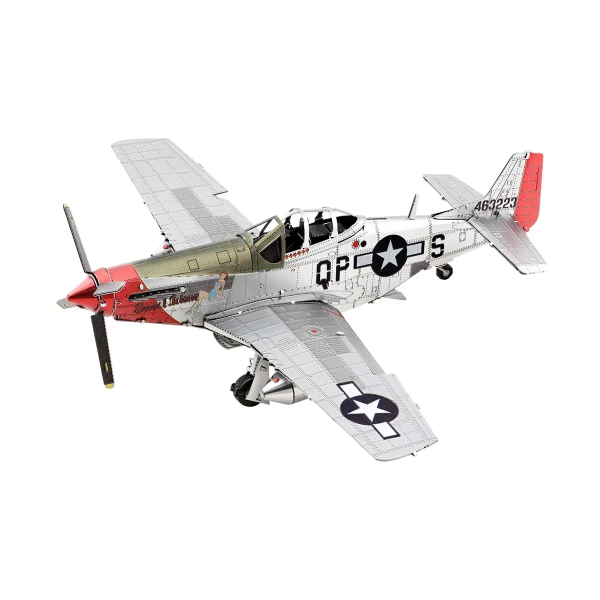 Metal Earth 3D Steel Model Kit - P-51D Mustang "Sweet Arlene" 1