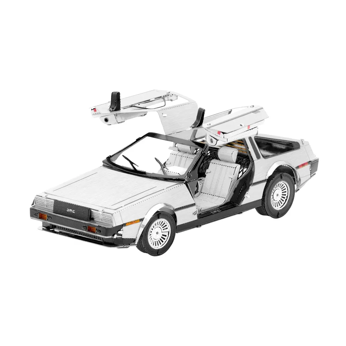 Metal Earth Delorean Time Machine 3D Metal Model Kit 1