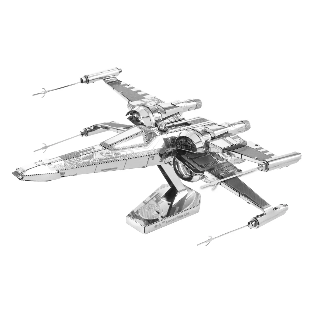Star Wars Episode 7 Poe Dameron's X-Wing Fighter 3D Metal Model Kit 1