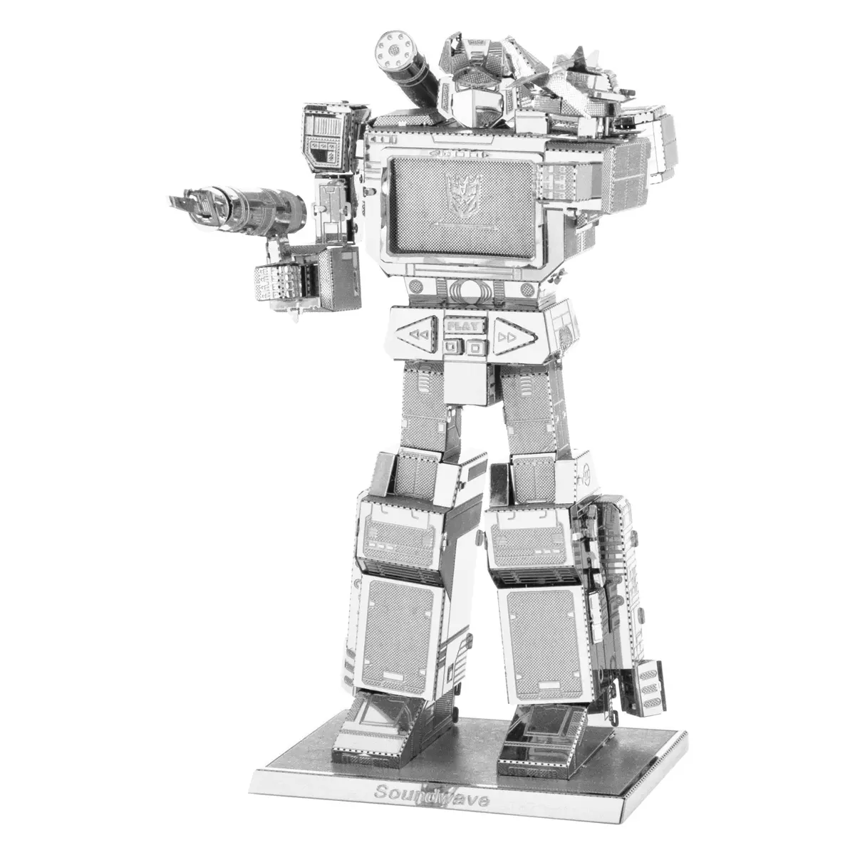 Metal Earth 3D Metal Model Kit - Transformers Soundwave 1
