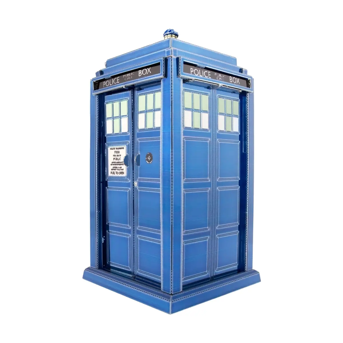 Metal Earth Doctor Who Tardis 3D Model Kit 1