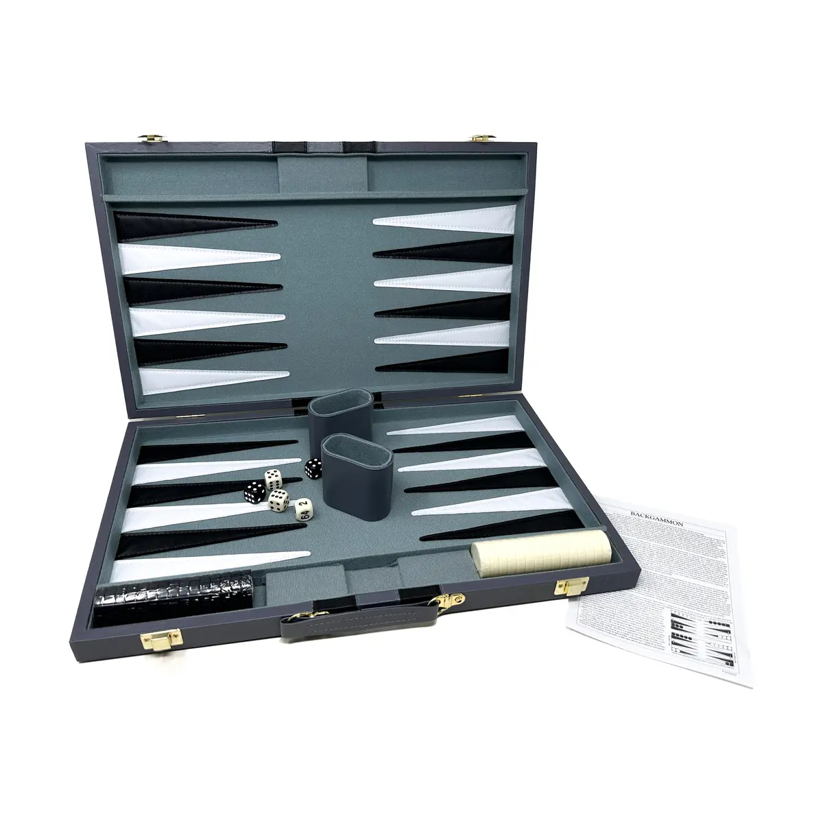 Classic Game Collection 18" Deluxe Backgammon Set 1