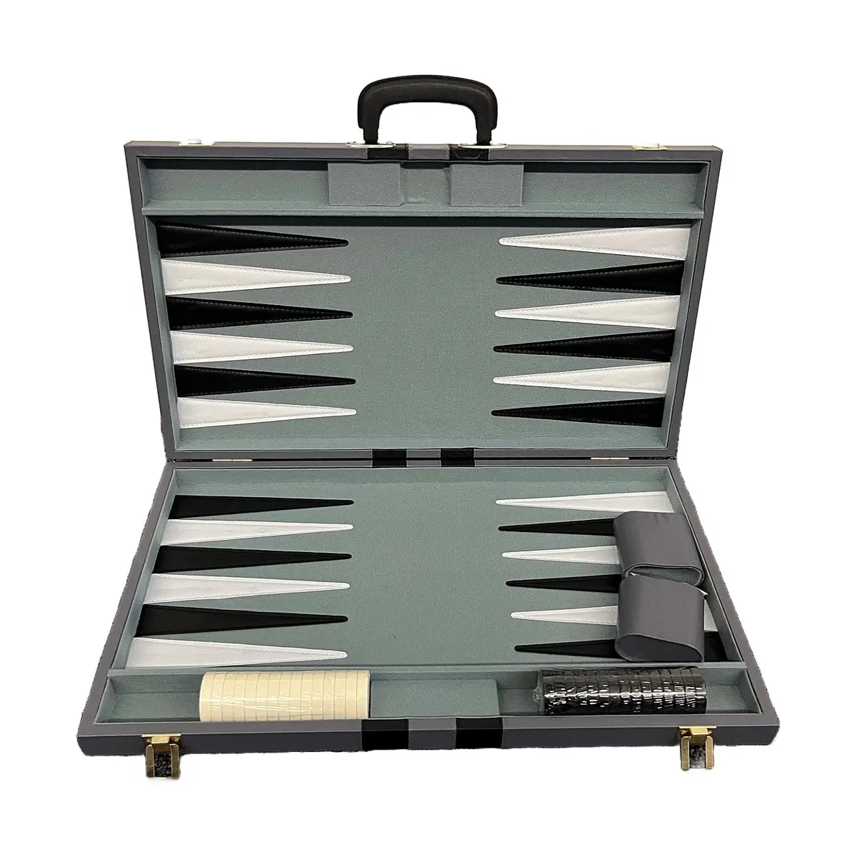 Classic Game Collection 21" Luxury Backgammon Set 1
