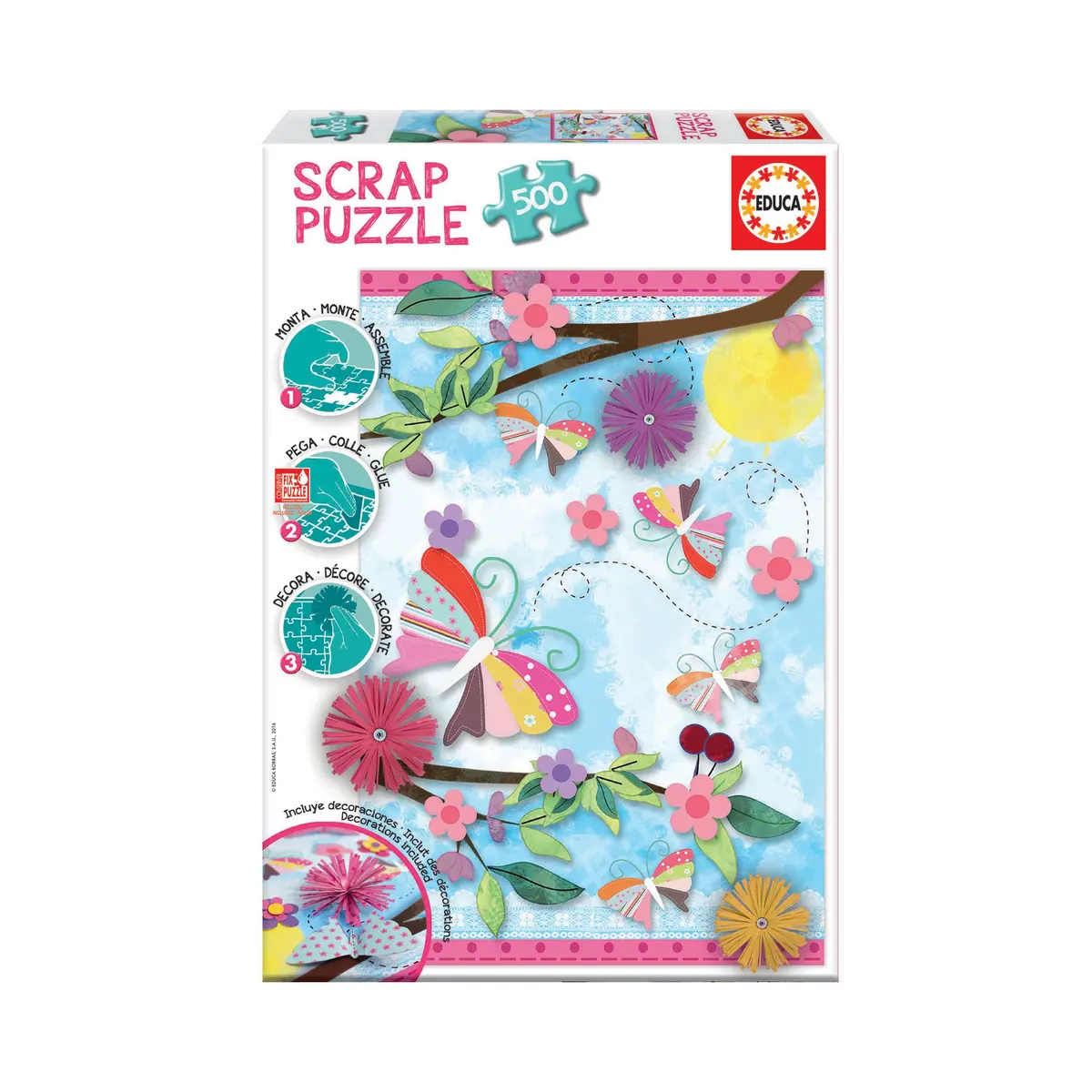 Garden Delight Artistic Jigsaw Puzzle - 500 Pc 1