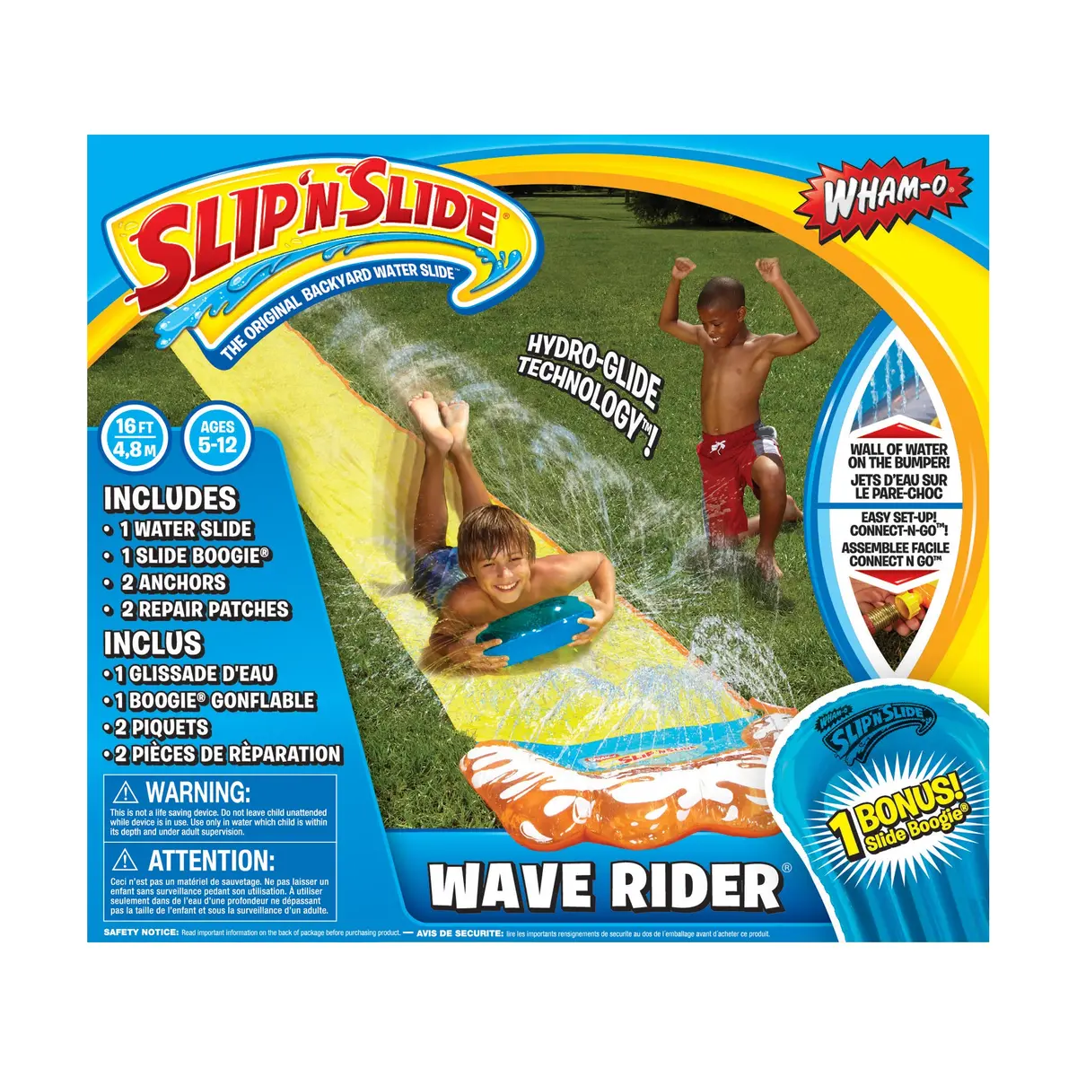 Hydroglide Slip 'N Slide Wave Rider With Bonus Slide Boogie 1