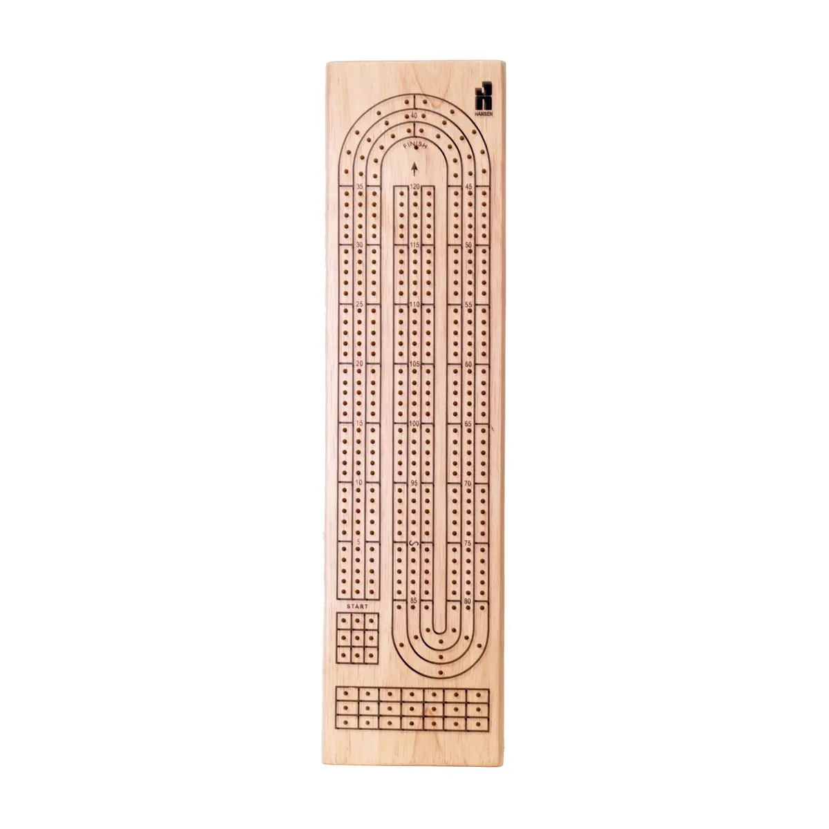Cribbage Triple Track Handcrafted Wooden Board Game 1
