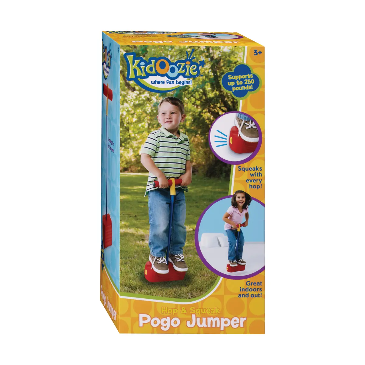 Hop & Squeak Pogo Jumper - Durable Indoor/Outdoor Fun 1