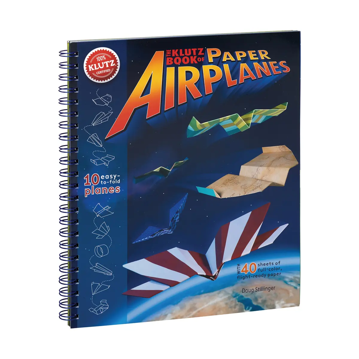 The Klutz Book Of High-Performance Paper Airplanes Spiral-Bound Craft Kit 1
