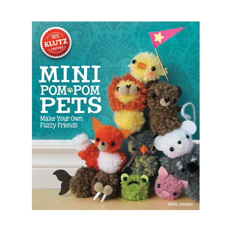 Klutz Mini Pom-Pom Pets Craft Kit - Make 20 Fuzzy Friends 1