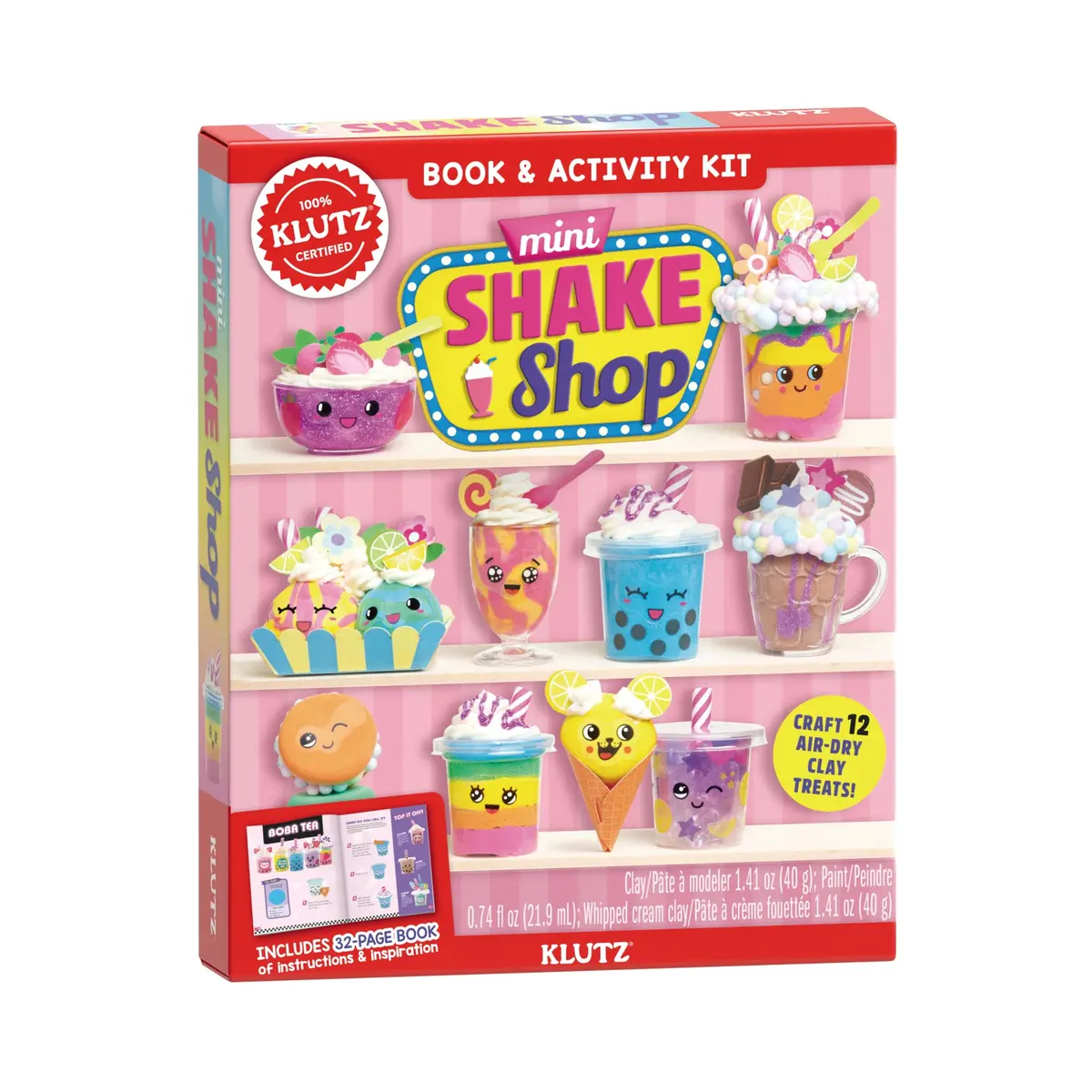Mini Shake Shop Creative Clay Craft Kit - Play & Mold Delights 1