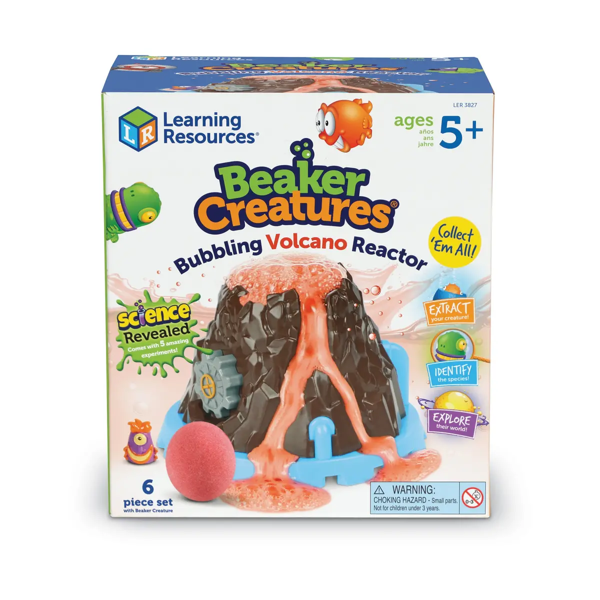 Beaker Creatures Bubbling Volcano Reactor Science Kit 1