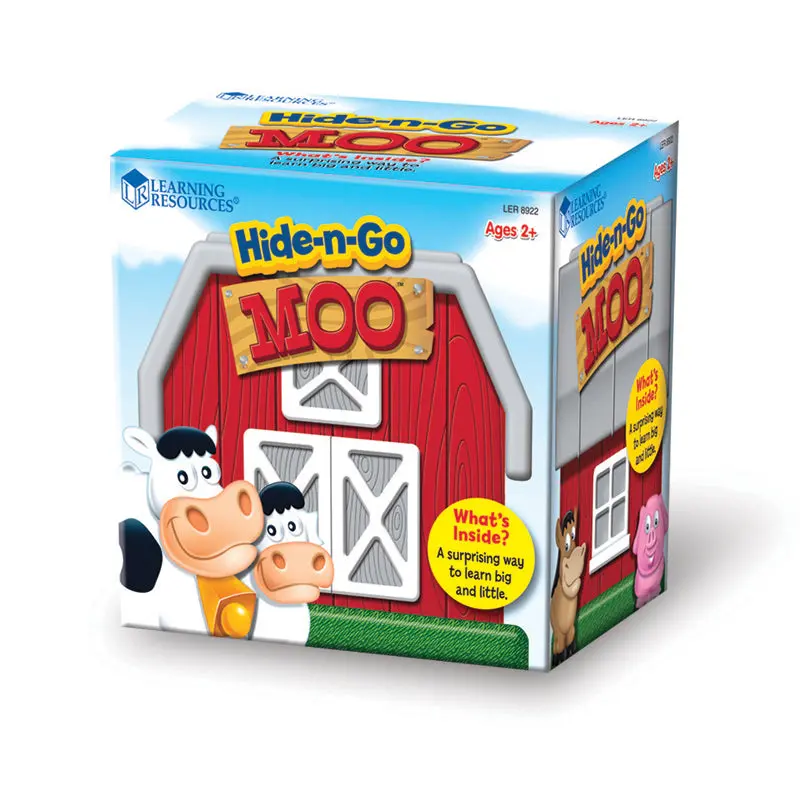 Hide-N-Go Moo - Sensory Barnyard Animal Game 1